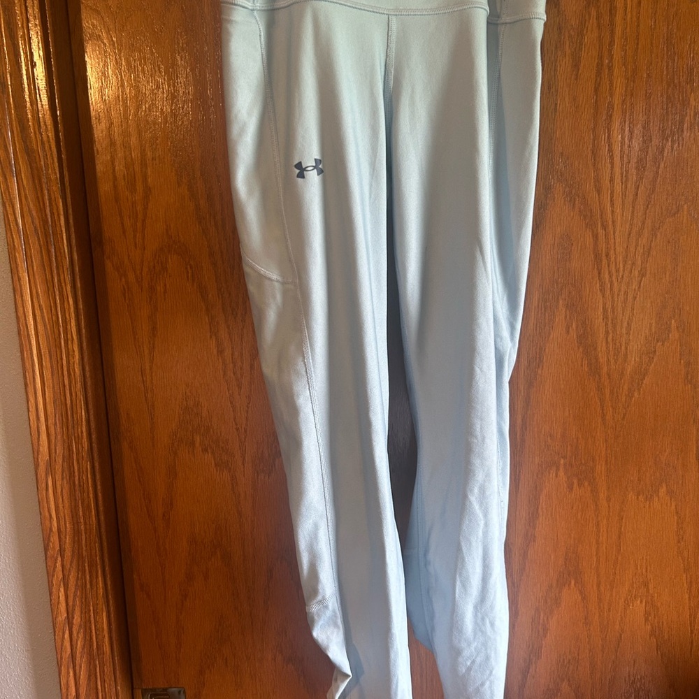 Under Armour Sky Blue Athletic Leggings